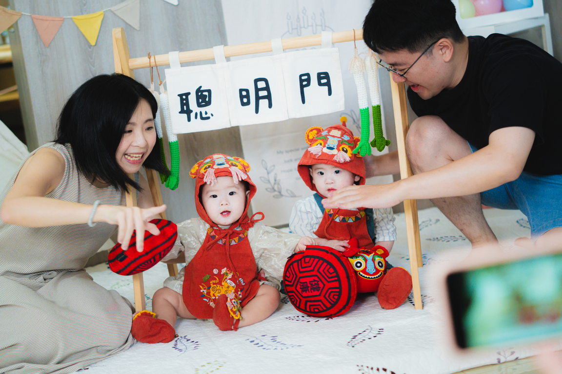 投稿作品 龍鳳胎聰明門儀式記錄